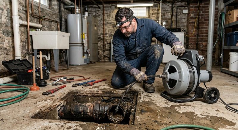 Exterior Drain Cleaning in Columbus, OH