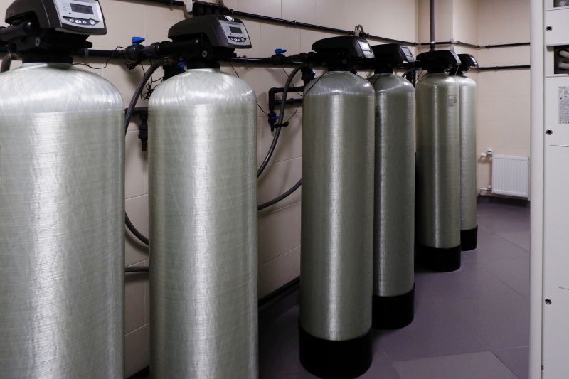 Operational Water Softener System